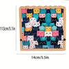 Cartoon Cute Cats Puzzle